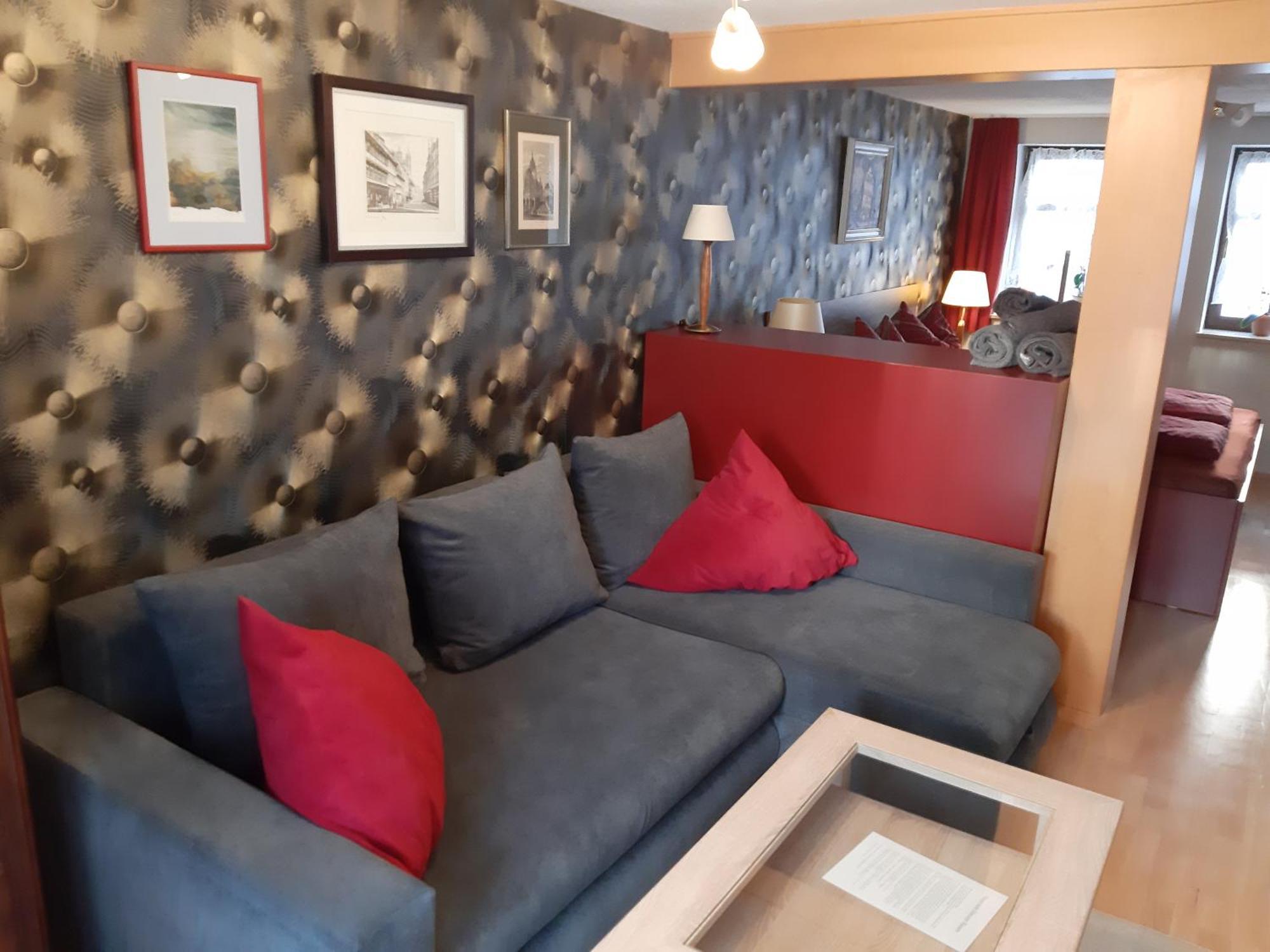 Zum Kleinen Riesen Apartman Erfurt Szoba fotó