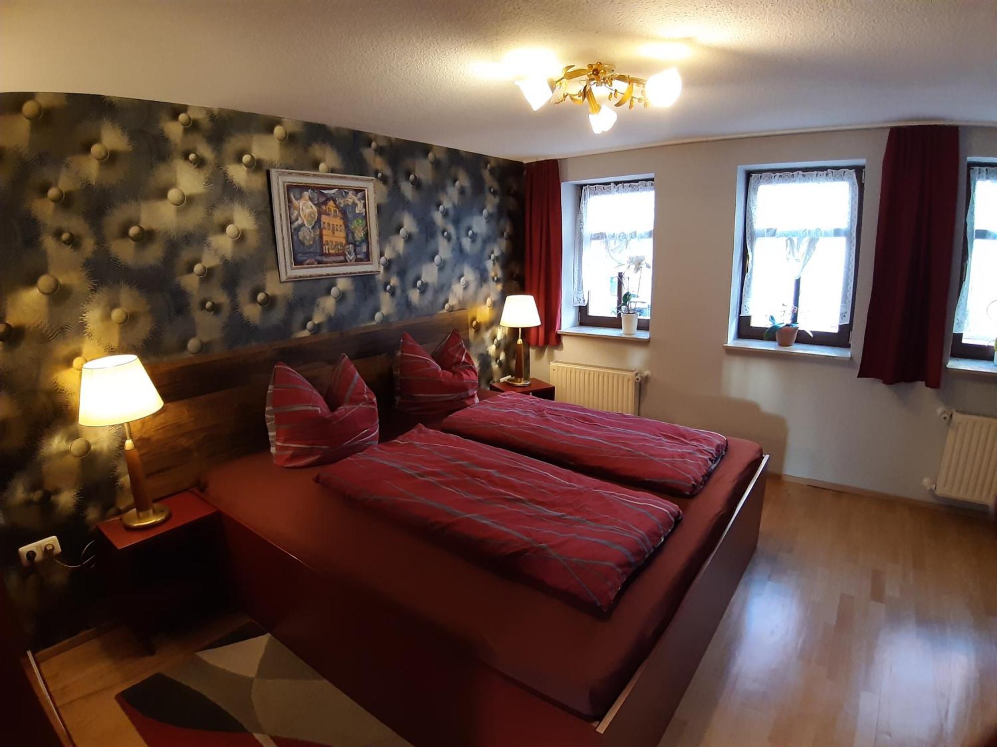Zum Kleinen Riesen Apartman Erfurt Szoba fotó