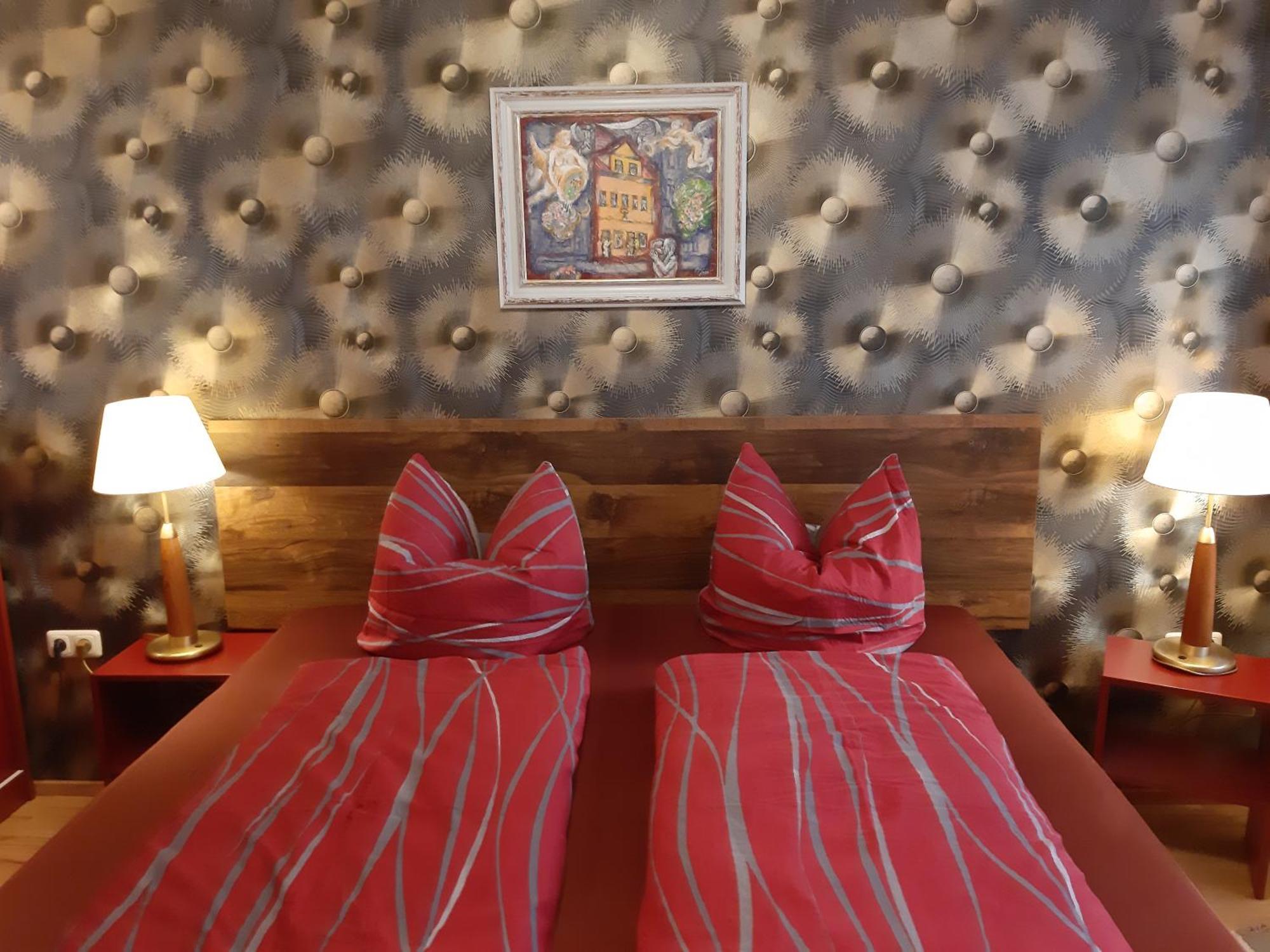 Zum Kleinen Riesen Apartman Erfurt Szoba fotó