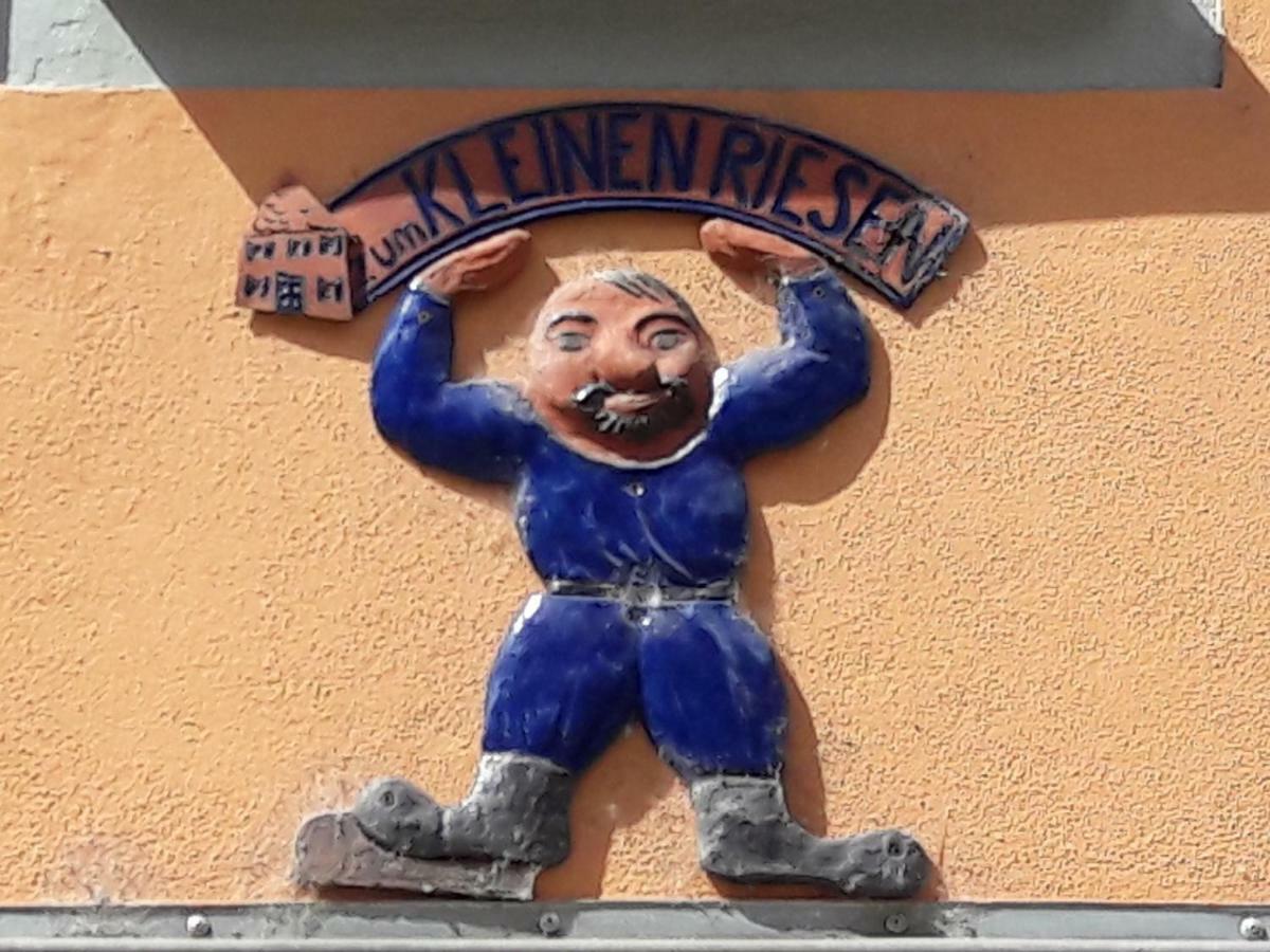 Zum Kleinen Riesen Apartman Erfurt Kültér fotó